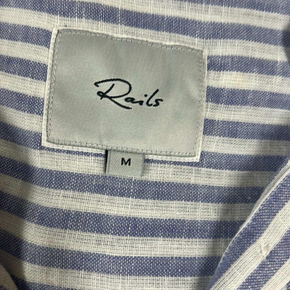 Rails blue striped daisy embroidered top - Picture 13 of 13